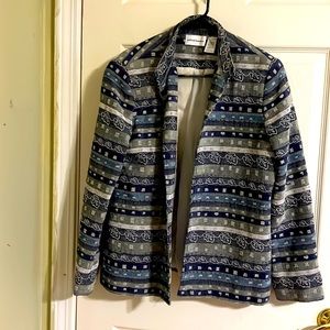 Alfred Dunner fully lined blazer for women. Size 12